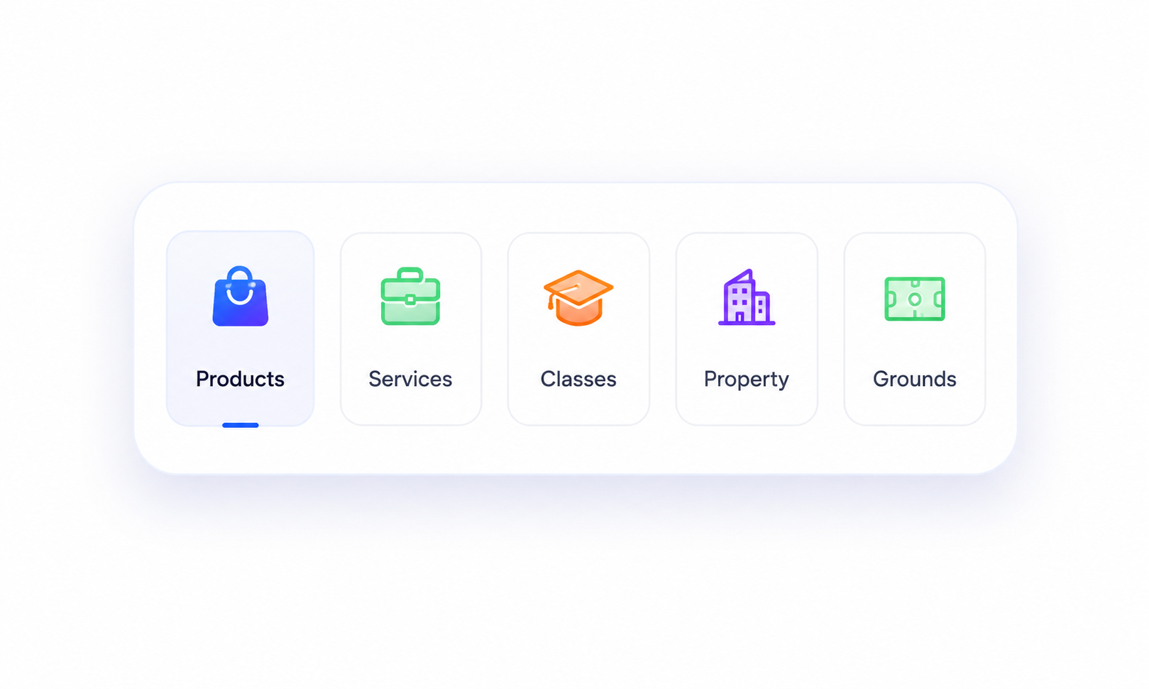 Offer categories UI resource